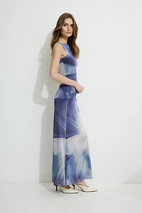 Daya Mesh Mermaid Maxi Skirt