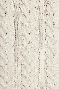 Cable Knit Mock Neck Sweater