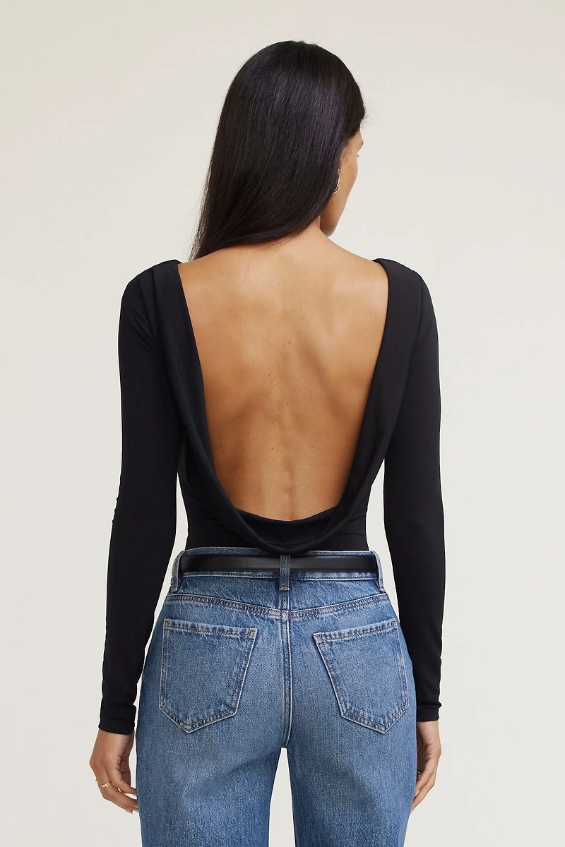 Sculpt Cowl Back Bodysuit