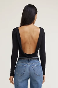 Sculpt Cowl Back Bodysuit