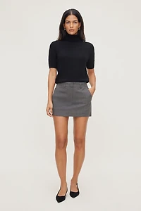 Josefine Pinstripe Mini Skort