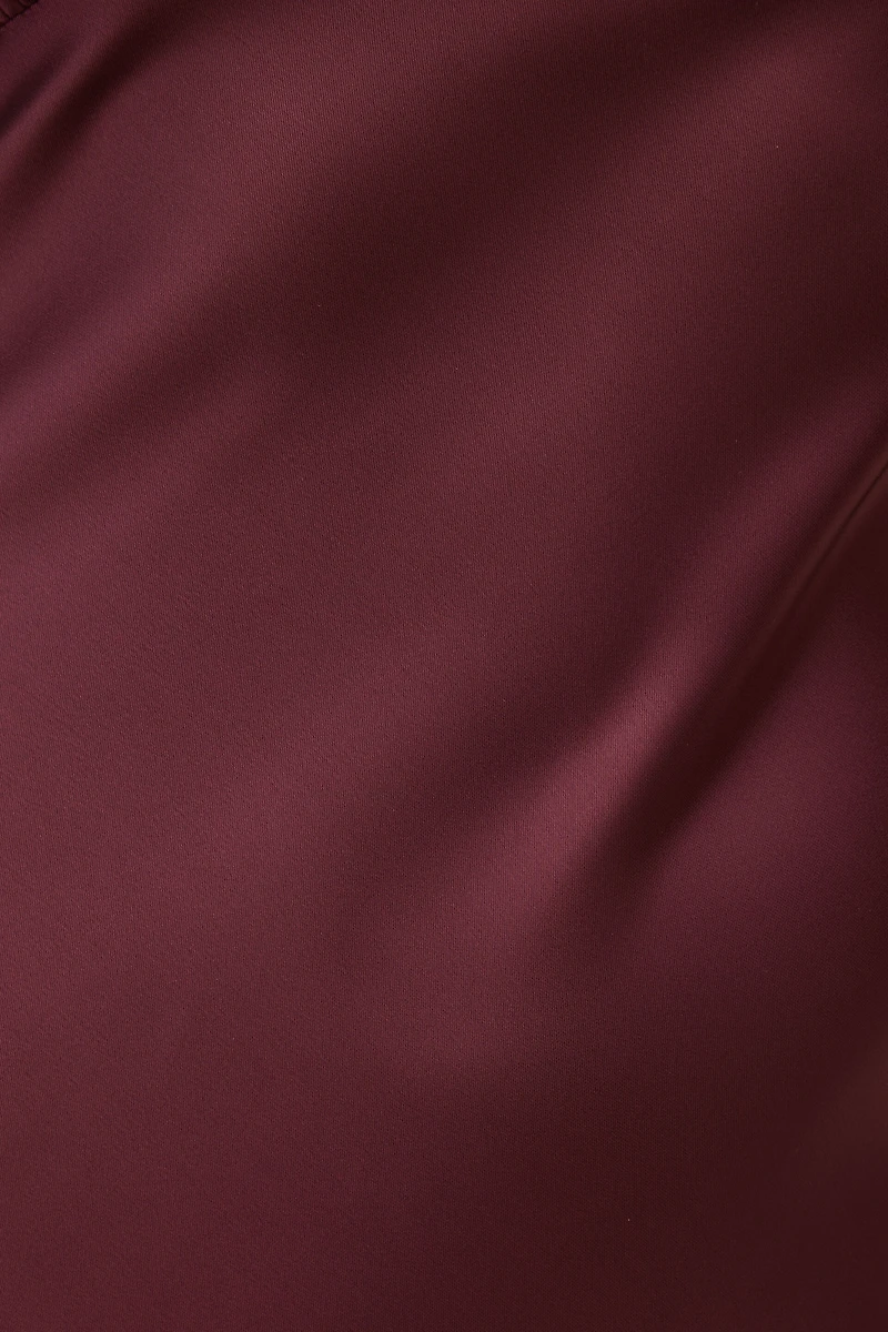 Robe maxi en satin Sage