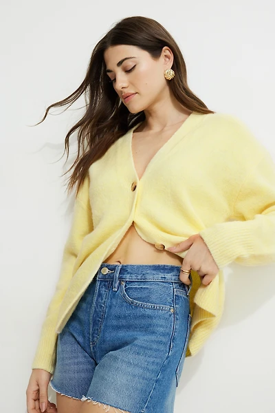 Cardigan ample Heavenlyarn