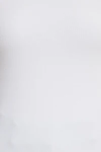 Olive Ribbed Crewneck T Shirt