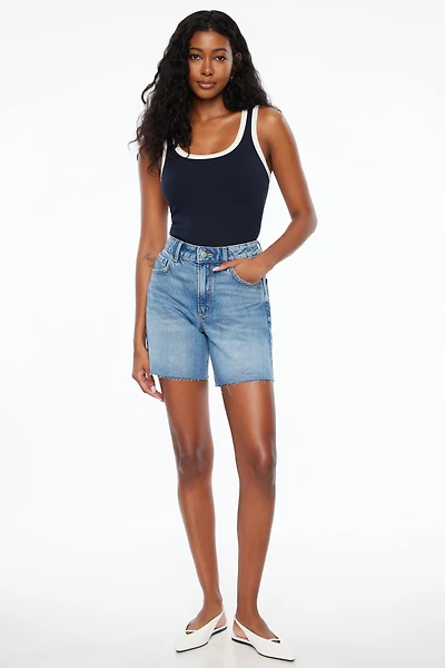 Heidi A-Line Denim Shorts