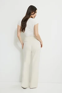 Pantalon Anywear à jambe droite en scuba