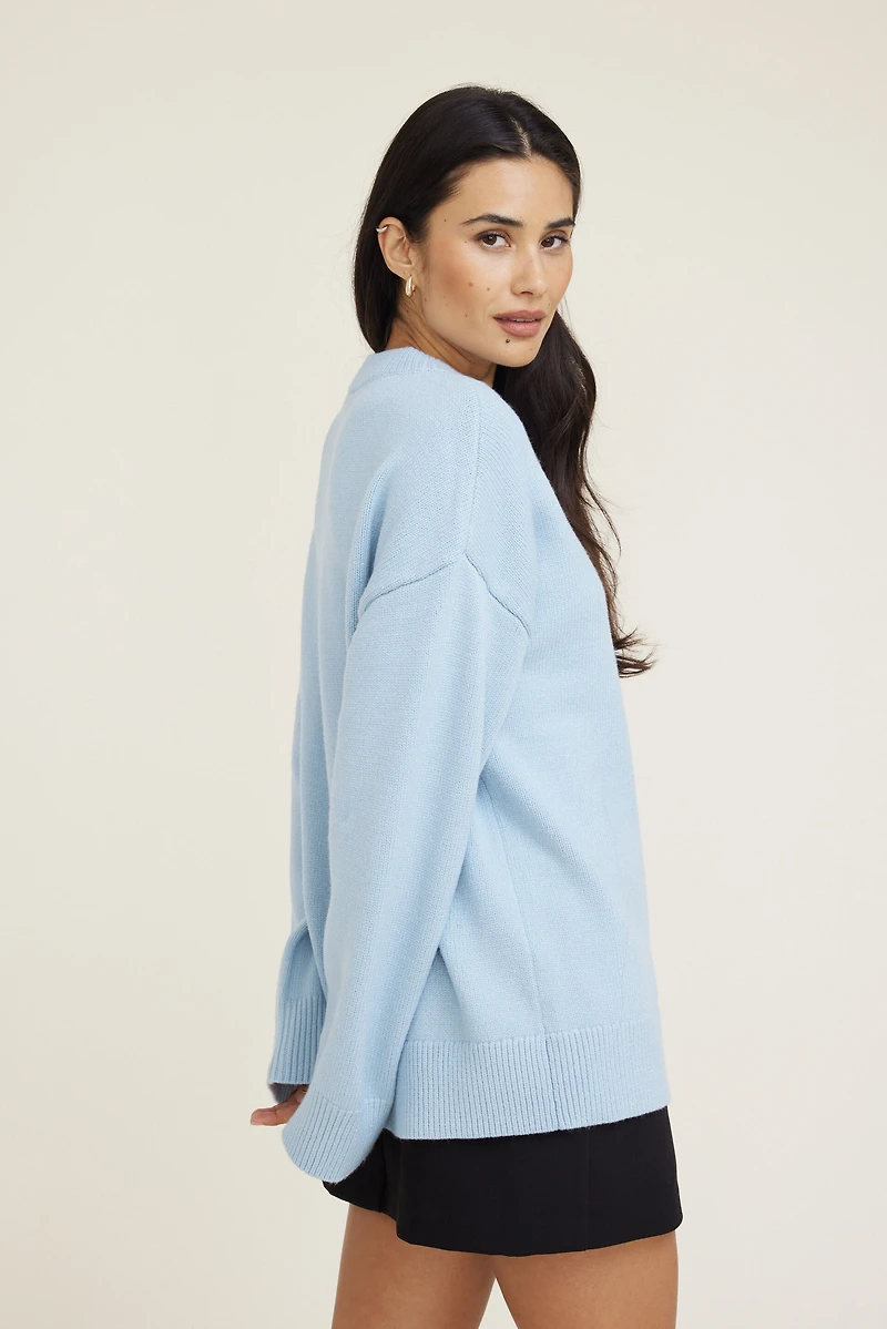 Oversized Crewneck Sweater