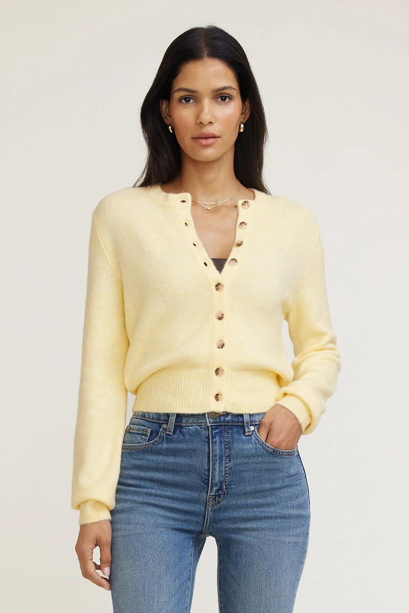 Rebecca Crewneck Cardigan