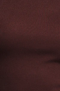 Button Cuff Turtleneck Sweater