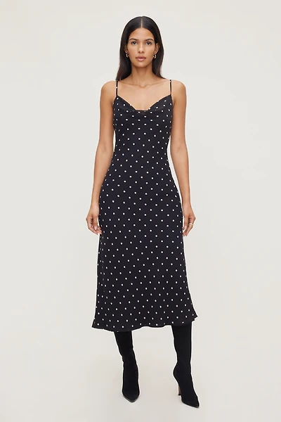 Robe maxi à pois Estera
