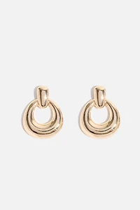 Bubble Doorknocker Earrings
