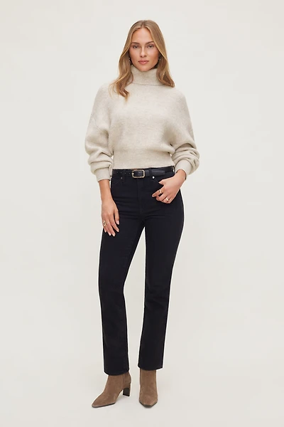 Frenchie High Rise Slim Leg Jeans