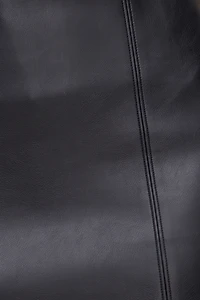 Minijupe en faux cuir Kylie