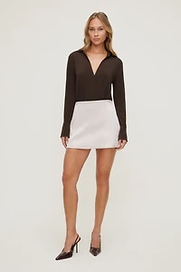 Sculpt Collared Bodysuit