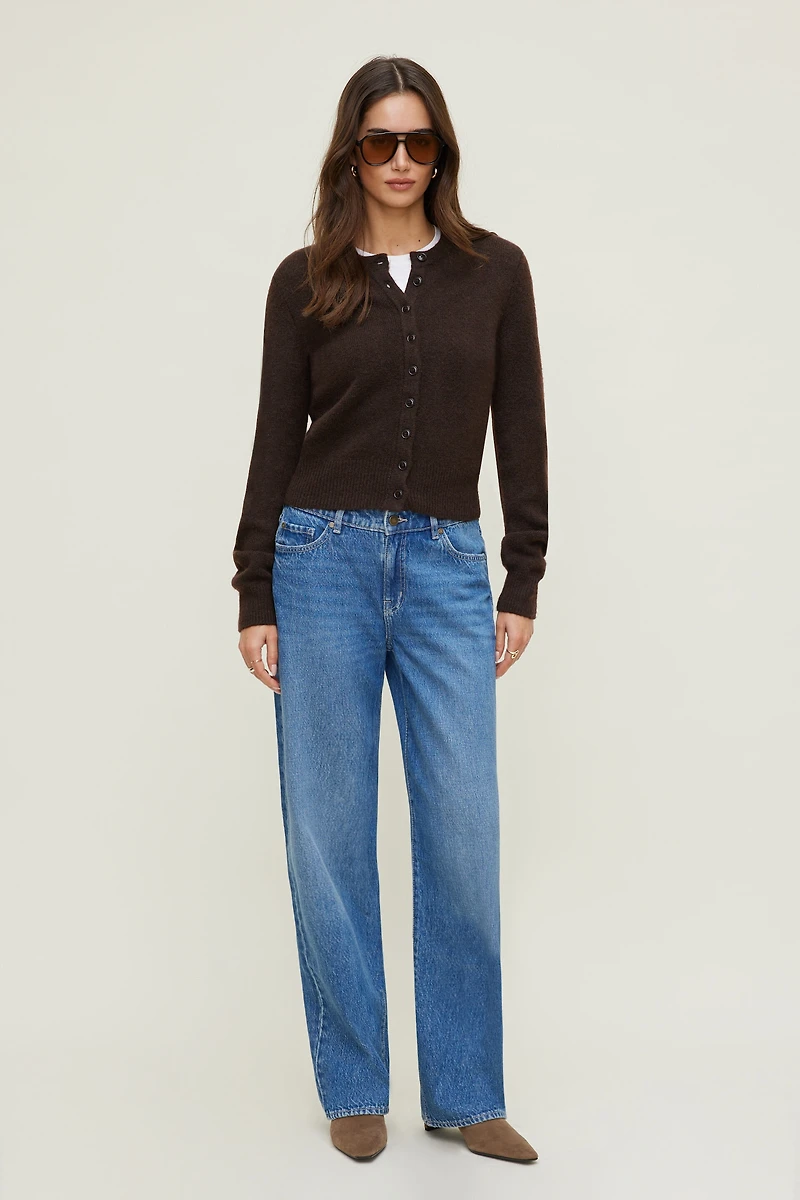 Rebecca Crewneck Cardigan