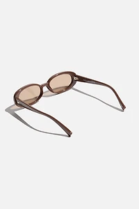 LE SPECS | Outta Love Oval Sunglasses