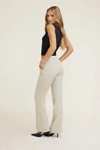 Pantalon ajusté à jambe semi-évasée Stevie