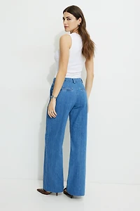 Wide Leg Trouser Jeans