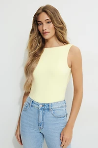 Sculpt Cowl Back Bodysuit