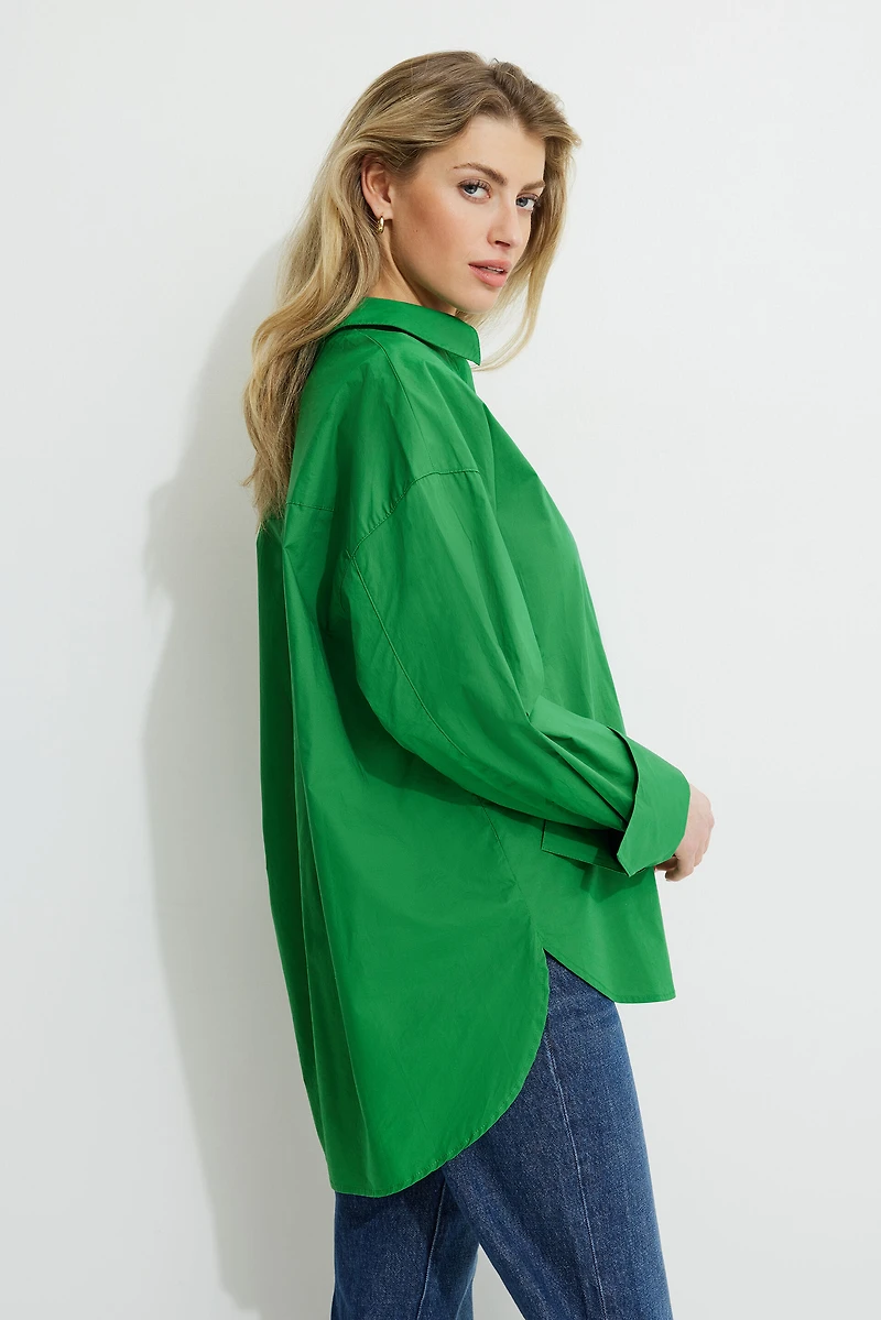 Monroe Oversized Poplin Shirt