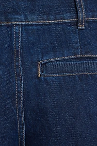 Heidi Pleated Wide Leg Jeans