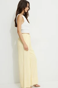 Leo Wide Leg Linen Pants