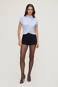 Ella Layered Satin Blouse