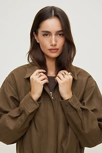 Ensemble de 3 bagues massives