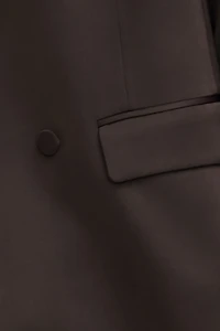 Noa Oversized Satin Blazer