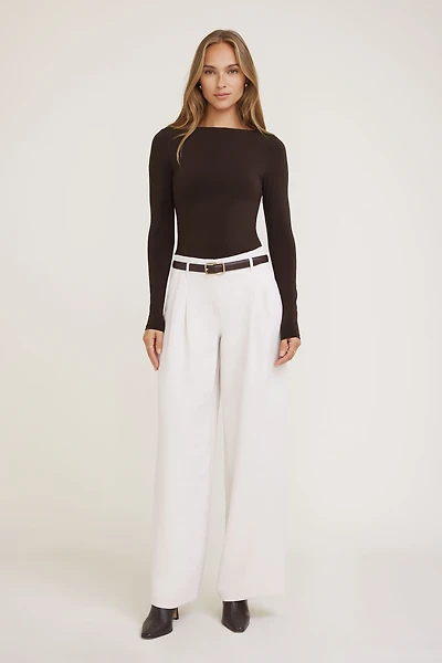 Nola Sculpt Long Sleeve Top