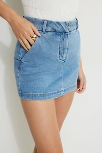 Josefine Denim Mini Skort