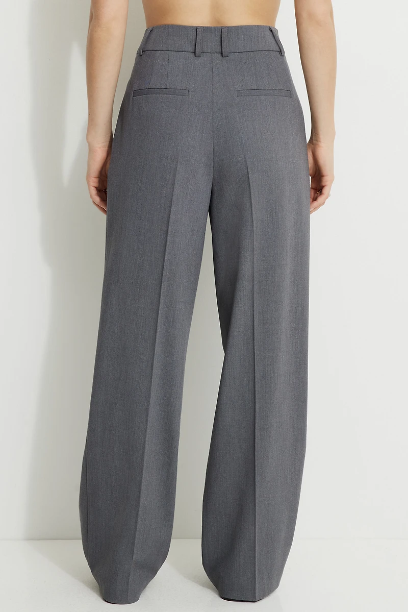 Sofia Pleated Straight Leg Pants