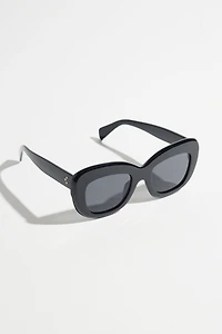 Lunettes de soleil « œil de chat » dramatiques