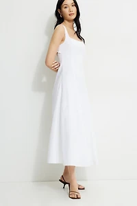 Capri Poplin Maxi Dress
