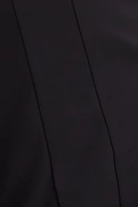 Draped Shoulder Mini Dress