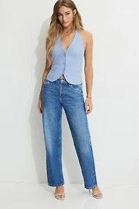 Linen Halter Vest