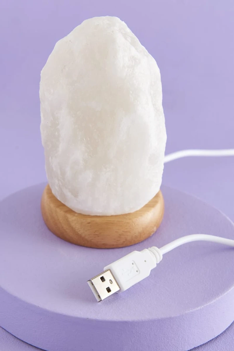 Buy Mini Natural Color Changing USB Himalayan Salt Lamp Online at Earthbound Trading