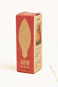 40W Replacement Light Bulb - Warm boho Lighting Solution
