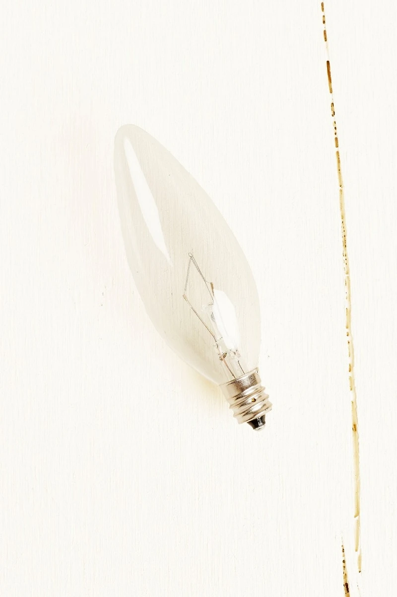40W Replacement Light Bulb - Warm boho Lighting Solution