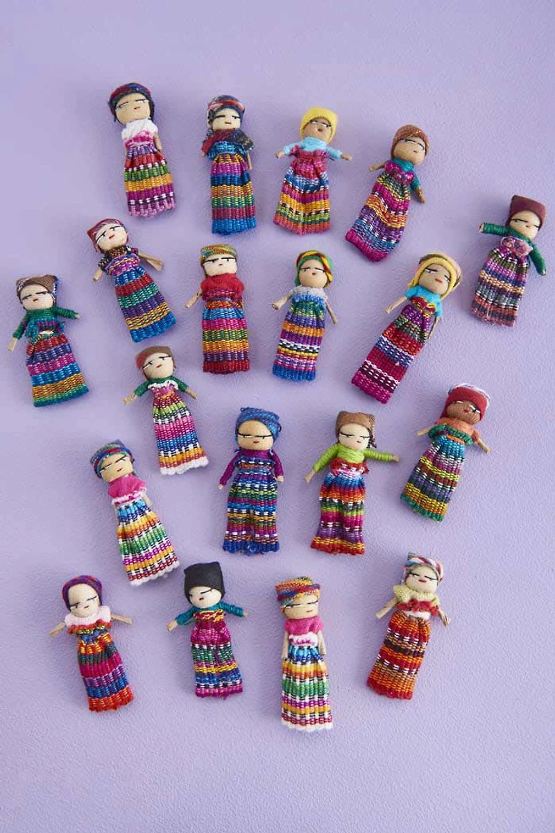 Buy Worry Dolls in Pouch  Online at Earthbound Trading