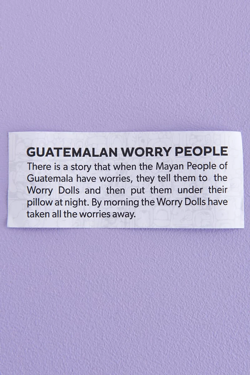 Buy Worry Dolls in Pouch  Online at Earthbound Trading