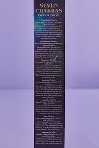 Seven Chakras Incense Sticks