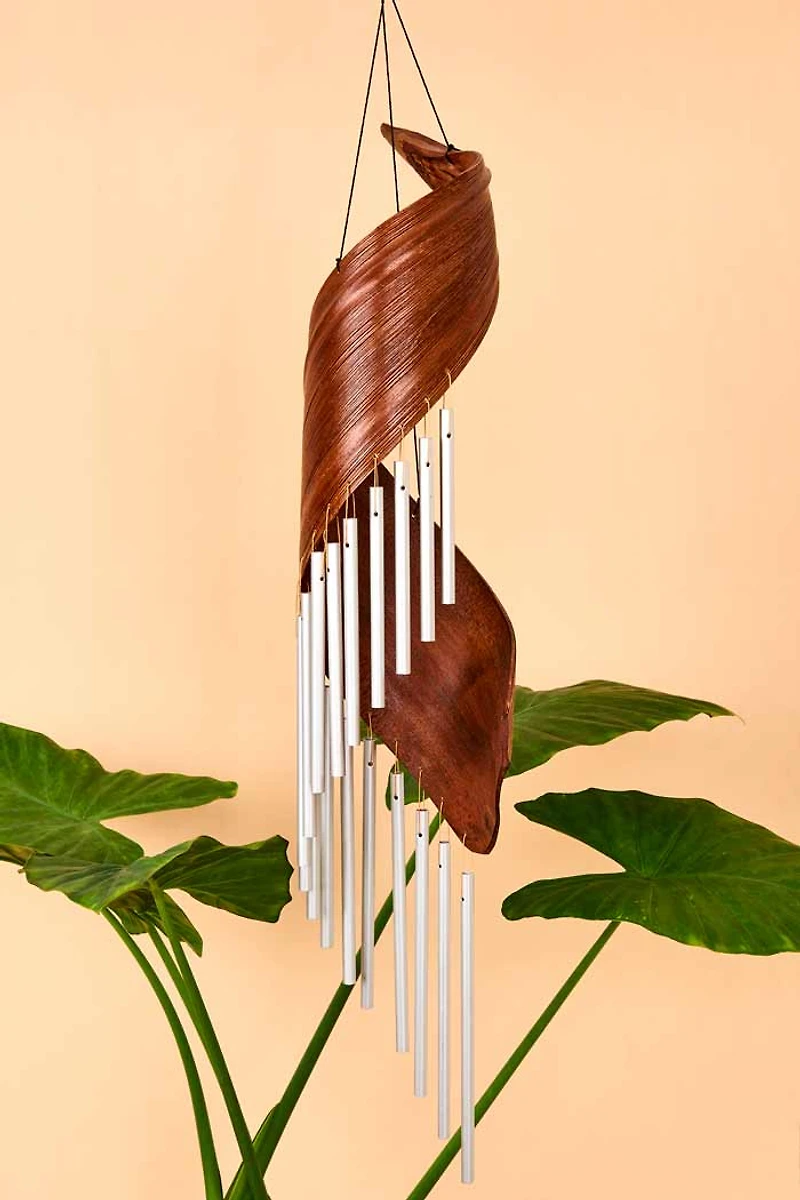 Buy Coconut Husk Spiral Chime Online at Earthbound Trading