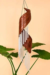 Buy Coconut Husk Spiral Chime Online at Earthbound Trading