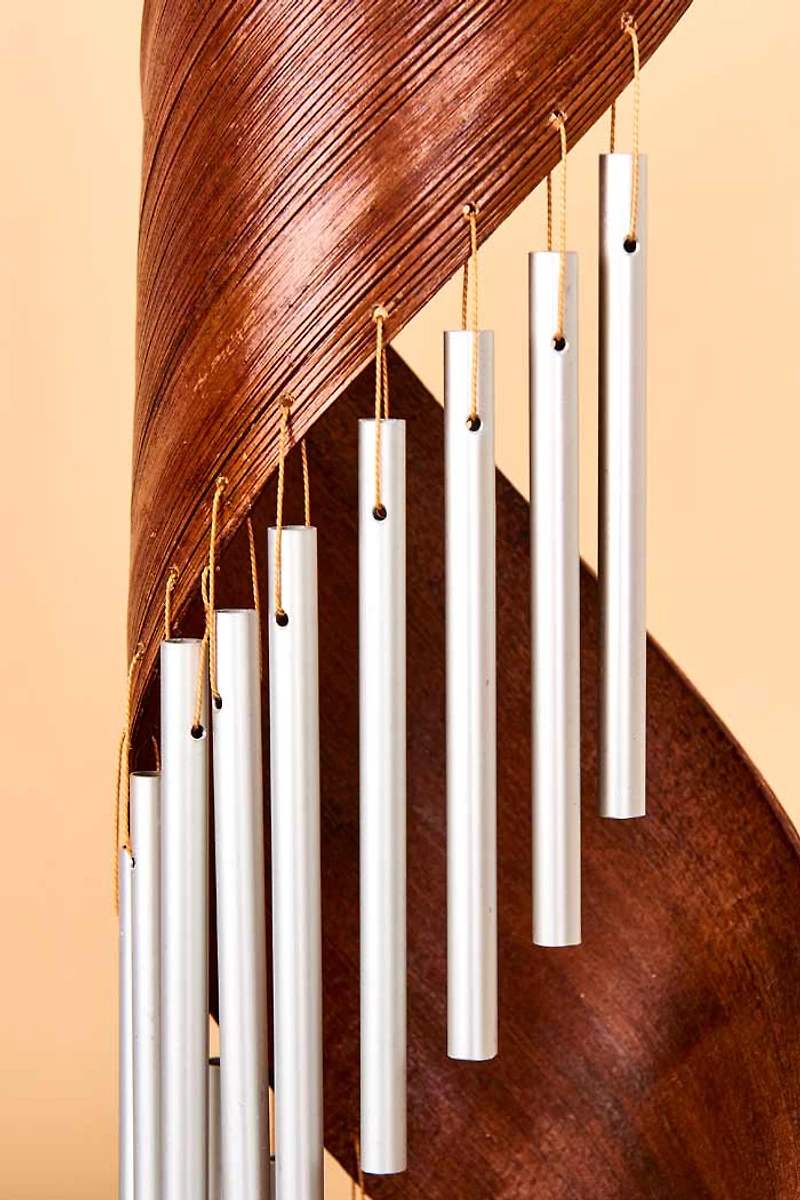 Buy Coconut Husk Spiral Chime Online at Earthbound Trading