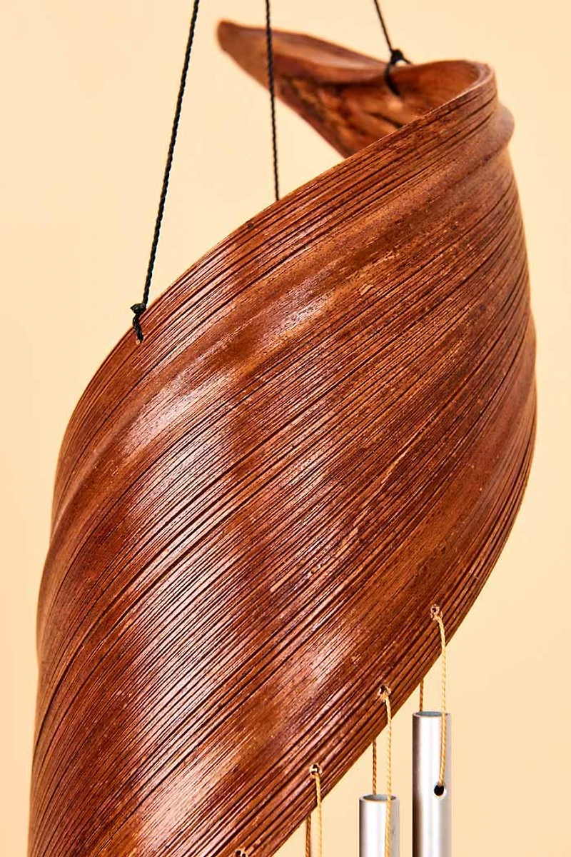 Buy Coconut Husk Spiral Chime Online at Earthbound Trading