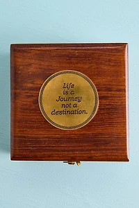Compass Gift Box with Quote