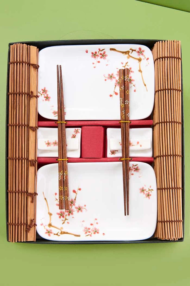 Buy Cherry Blossom Sushi Set for 2 Online at Earthbound Trading