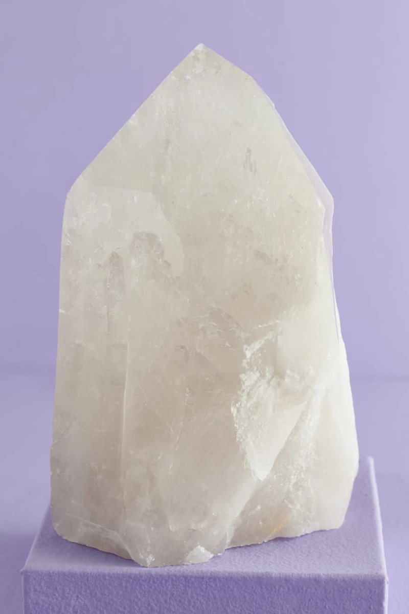Buy Large Quartz Crystal Point Base Online at Earthbound Trading