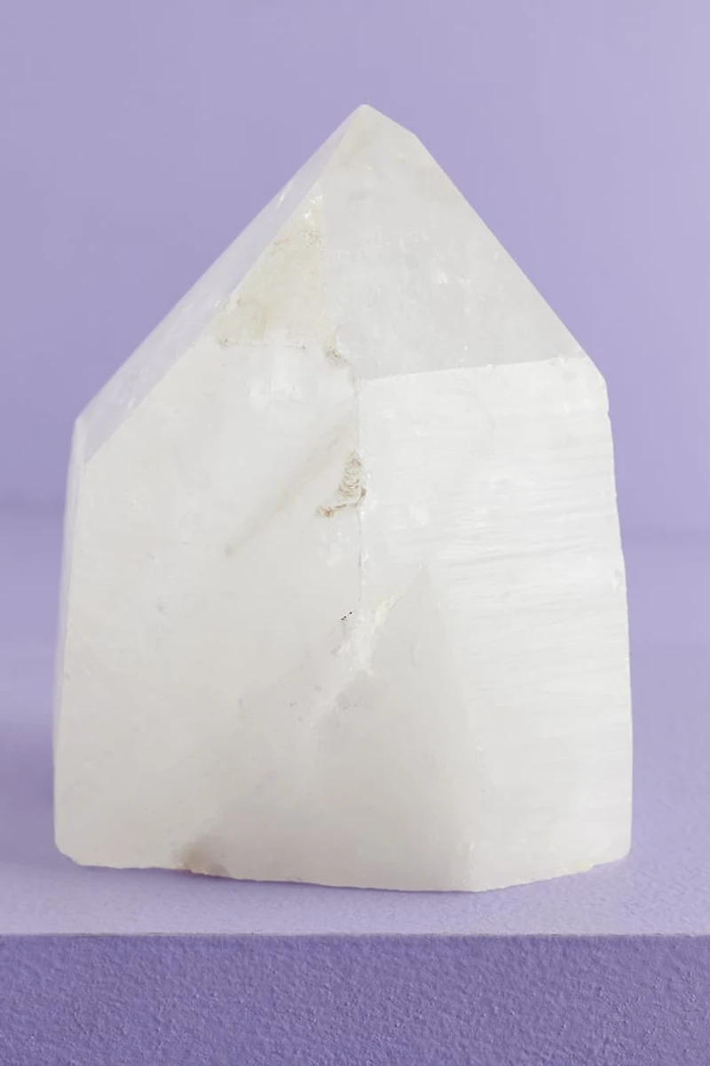 Buy Large Quartz Crystal Point Base Online at Earthbound Trading